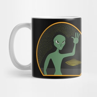 Green Alien Mug